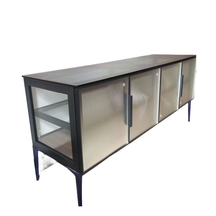 storage   living room  Aluminum glass   cabinets