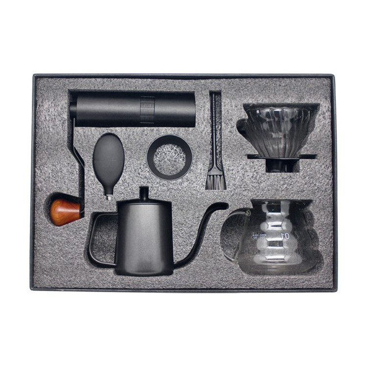 Good quality hand drip coffee sets coffee kettle pour over coffee set