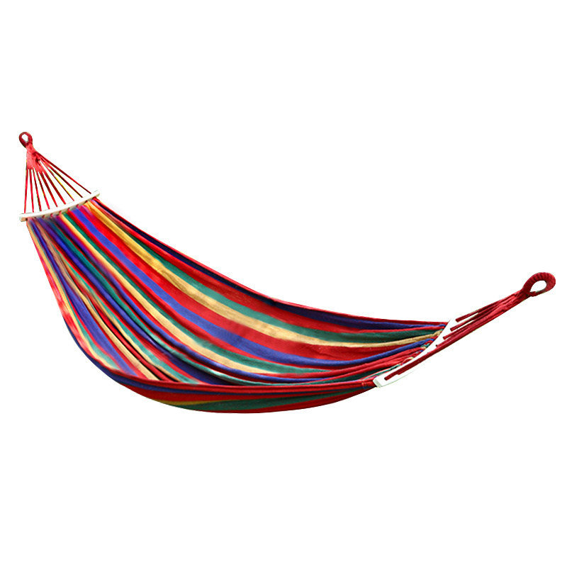 Garden Camping Portable Folding Ultra Light Canvas Hanging Outdoor Indoor Tree Swing Children's Hammock