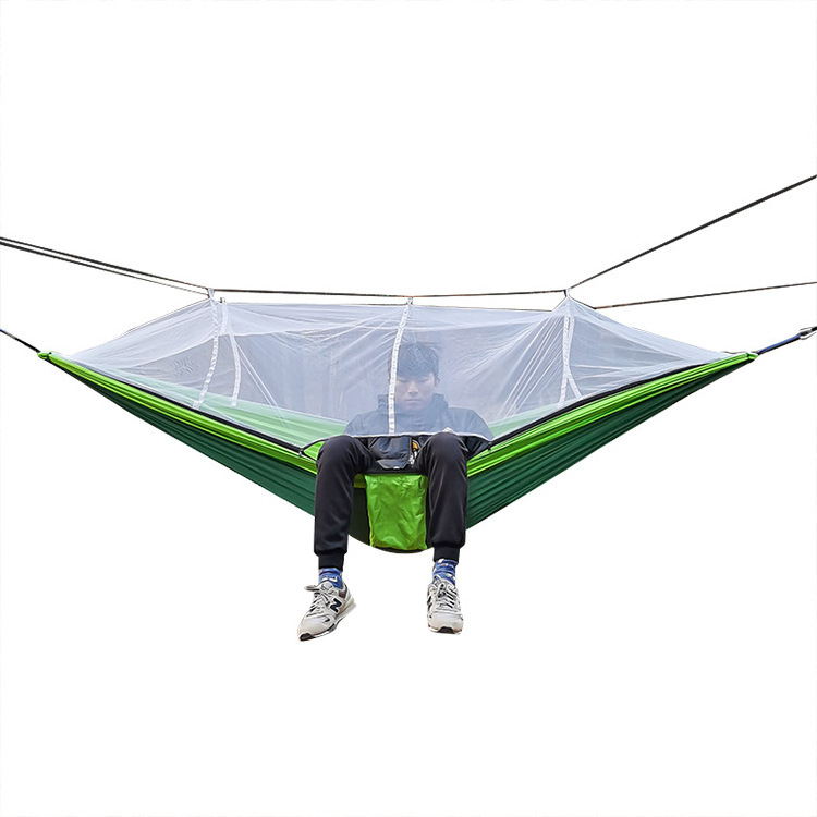 Outdoor Portable Single Tent Hammock Waterproof Camping Hammock With Mosquito Net