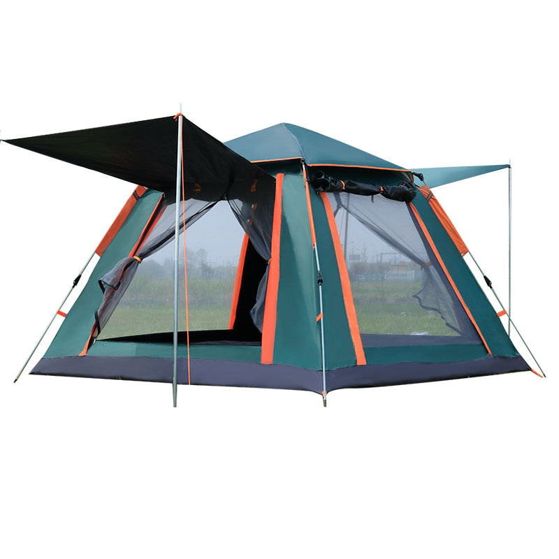 Lightweight Extra Large Outdoor Waterproof prevention mosquito Camping Tent automatic Speed Opening 3-4 Person Tent