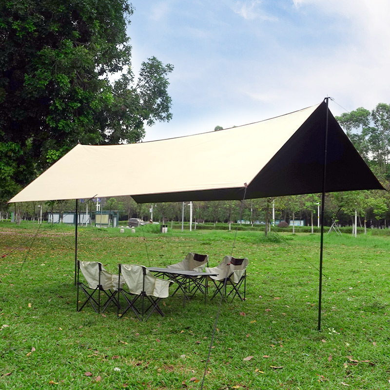 Wholesale Large Ultralight Flysheet Sun Shade Canopy Outdoor Shelter Hiking camping Tarp waterproof Canopy