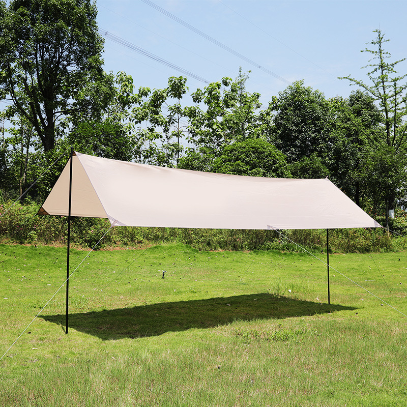 Wholesale Large Ultralight Flysheet Sun Shade Canopy Outdoor Shelter Hiking camping Tarp waterproof Canopy