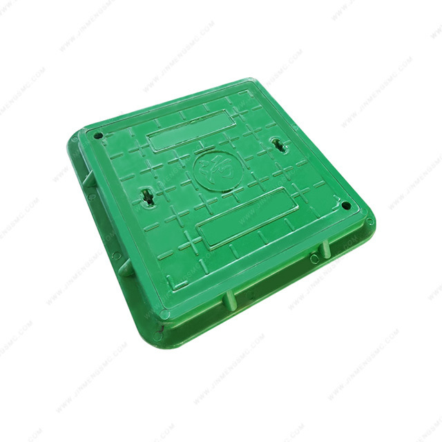 B125 SMC material  square Manhole Cover with lock airtight manhole cover jrc etisalat telecom manhole