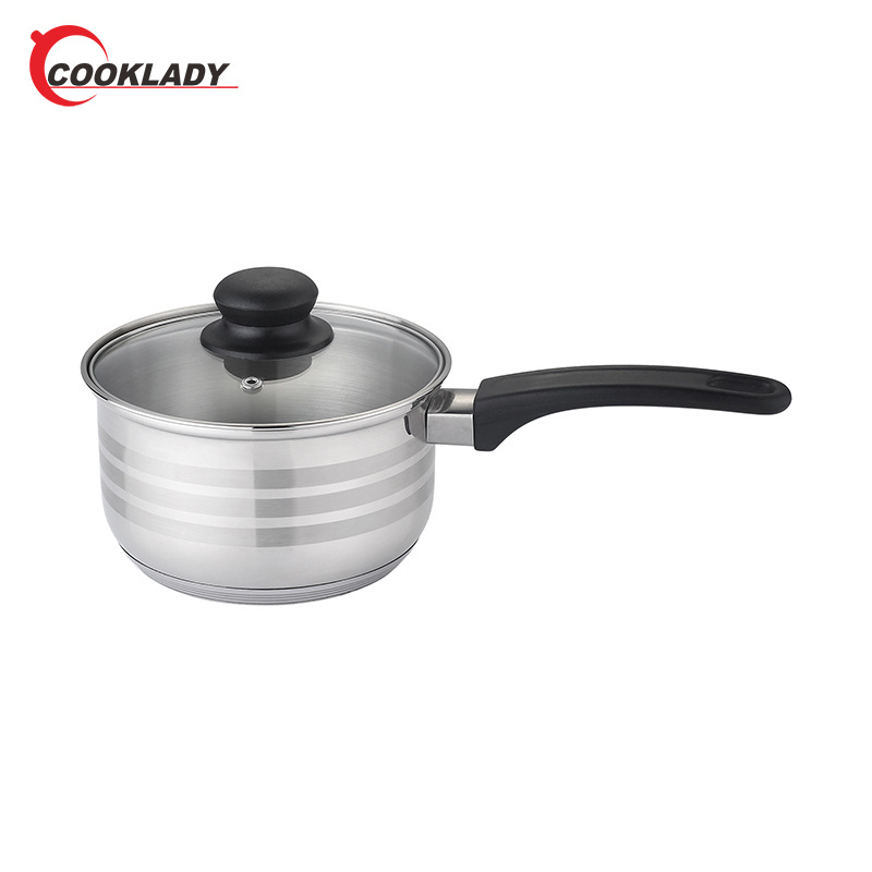 High Quality Housewares Durable Non Stick Pot And Pan Casserole Stainless Steel Cookware Sets