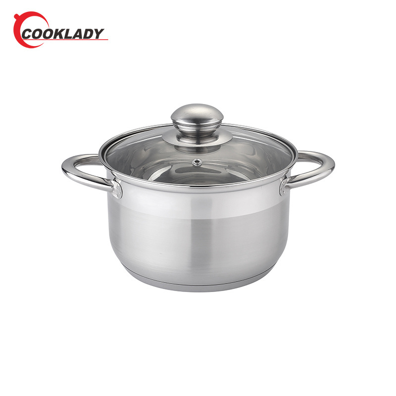 Home Non Stick Cooking Pots Frying Pan Soup Pot Stainless Steel Casserole Cookware Sets