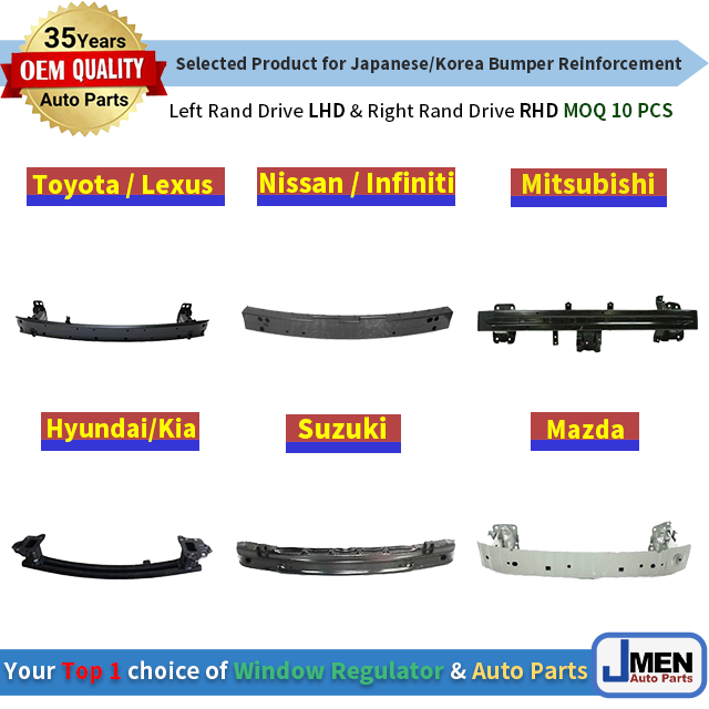 Jmen for CHEVROLET TRAX TRAVERSE VOLT Chevy Bumper Reinforcement Impact Bar bracket car Taiwan Auto Body Part