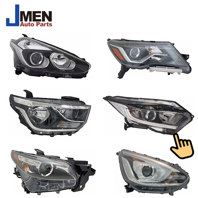 Jmen for INFINITI G25  HeadLamp HeadLight Led Bulb Head Light Lamp car Taiwan Auto Body Spare Parts