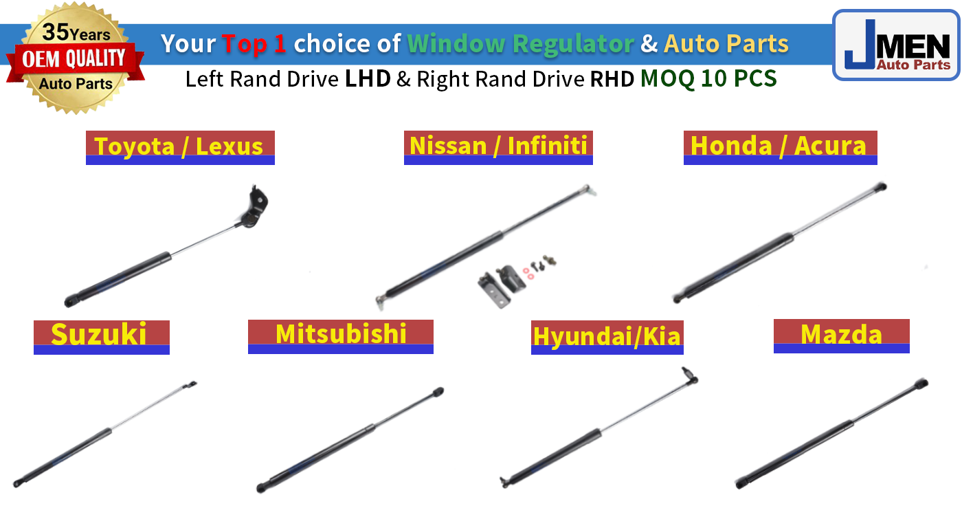 Jmen for Power Generation industries Diesel engine Gas Spring / Lift Support Strut Damper Manufacturer