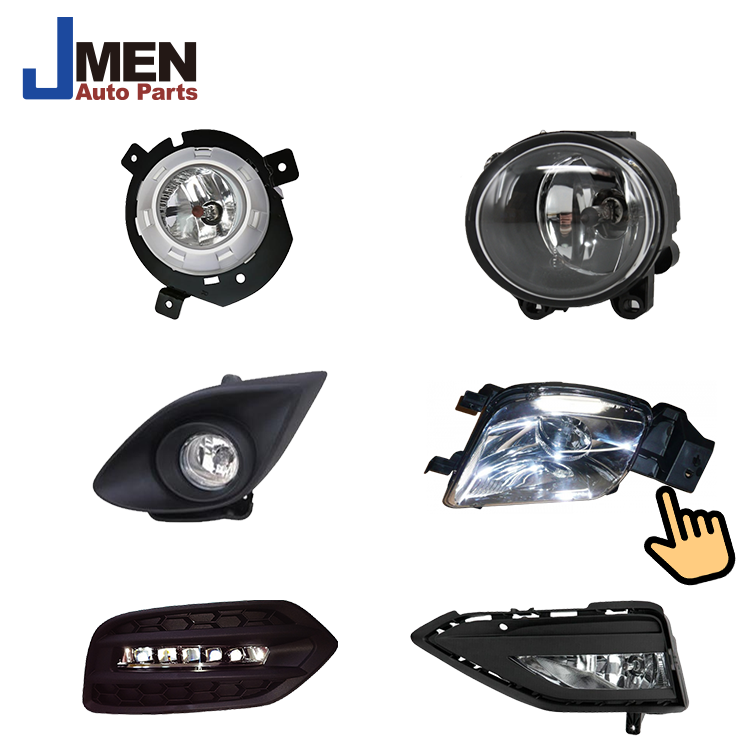 Jmen for ALFA ROMEO MITO SPIDER GIULIETTA Stelvio Fog Light Lamp Bezel cover bulb Led pickup car Taiwan Auto Parts