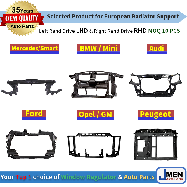 Jmen for NISSAN NV200 NV350 INTERSTAR Van Radiator Support & Reinforcement Bar impact car bumper Body Parts