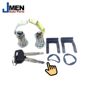 Jmen 69051-69015 Door Lock Key Cylinder Set for Land Cruiser FJ40 FJ45 74- Car Auto Body Spare Parts