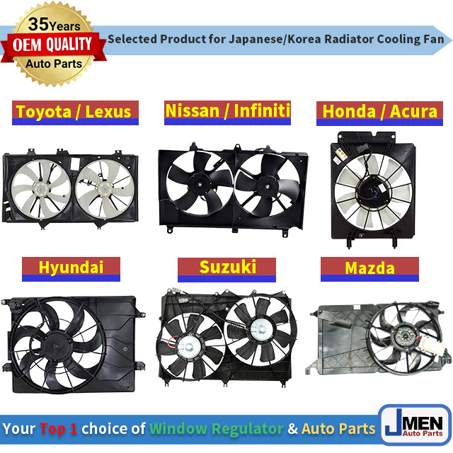 Jmen Taiwan Radiator Cooling Fan & Blower Motor Resistor car Auto Body Automotive Spare Parts