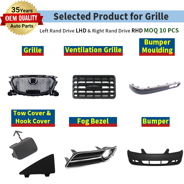 Jmen for KIA BESTA BORREGO Cee'd Grille Grill Radiator Bumper Ventilation car Auto Body Spare Parts