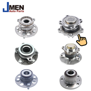 Jmen for Go Kart Racing Track Engine Motocycle 4x4 Custom Wheel Hub Bearing Abs Speed Sensor car cap Auto Chassis Parts