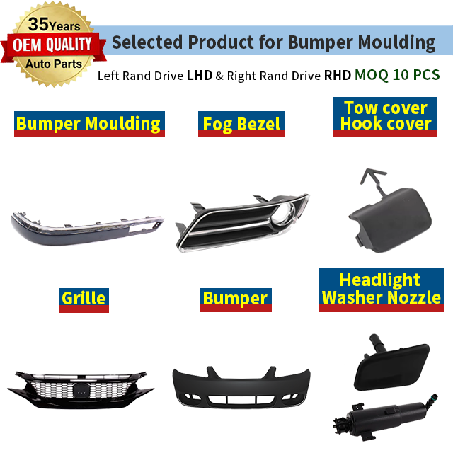 Jmen for Mercedes Benz SPRINTER Dodge Cargo Bumper Moulding Strip Trim Lip cover Door Hood car Auto Body Part