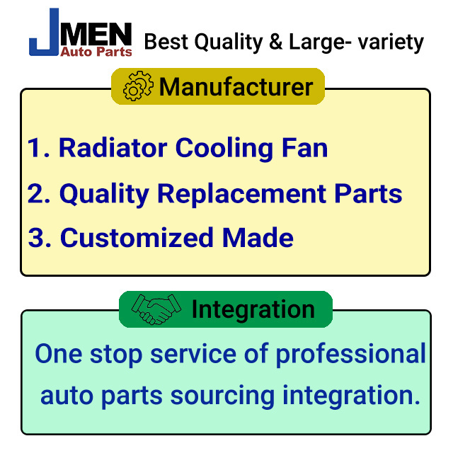 Jmen for Utility Vehicle Radiator Cooling Fan & motor  manufacturer