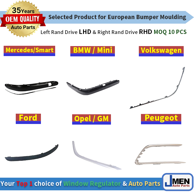 Jmen for Mercedes Benz SPRINTER Dodge Cargo Bumper Moulding Strip Trim Lip cover Door Hood car Auto Body Part