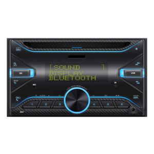 Double Din LCD Display Car MP3 Player Support ID3 and Bluetooth With Remote AUX IN 4 RCA Car Radio Stereo