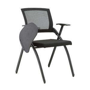 Conference room folding chair stackable nesting training office chair