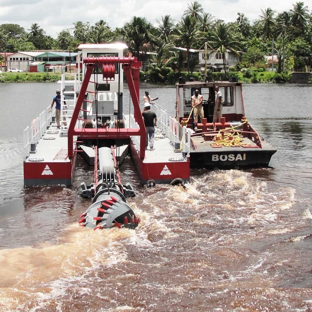 Small Sand Dredging Machine for river cleaning