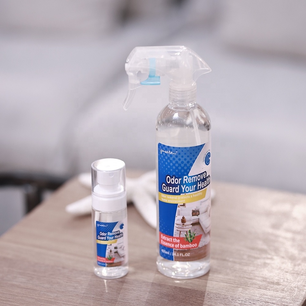 60ml OEM Custom Air Refreshing Spray Bottle essential oil stink odor remover for pet car toilet shoe cabinet Air Deodorant Spray