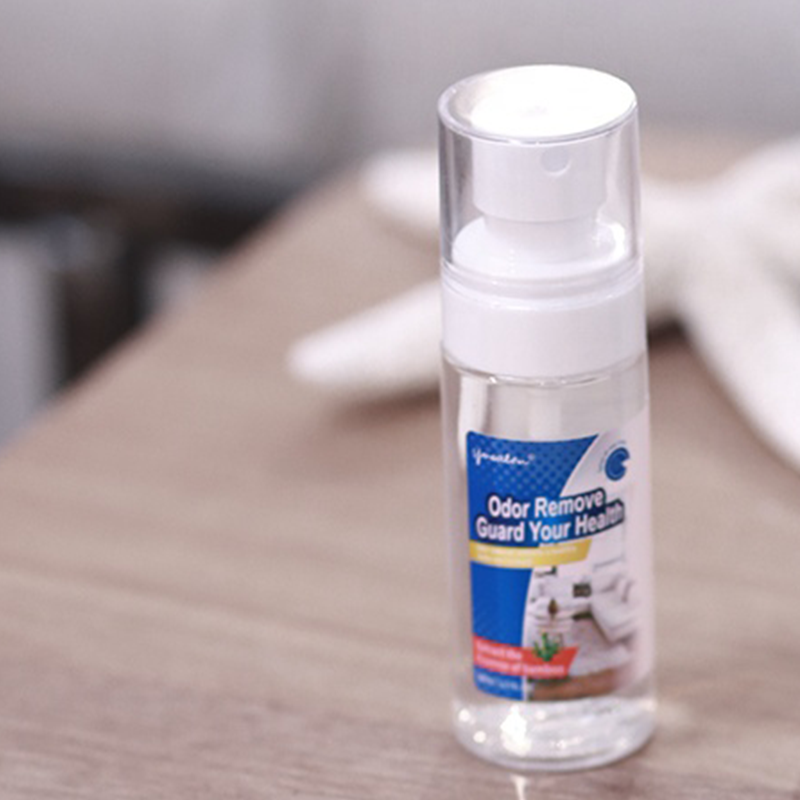 60ml OEM Custom Air Refreshing Spray Bottle essential oil stink odor remover for pet car toilet shoe cabinet Air Deodorant Spray