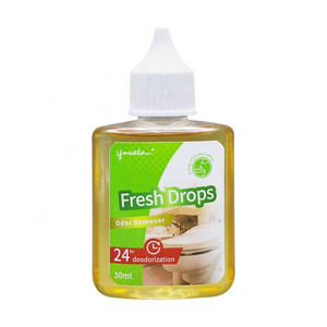 50ml Custom High Concentrated Fresh Drops odor remover fragrance air deodorant for hotel car toilet carpet pet stink refreshing