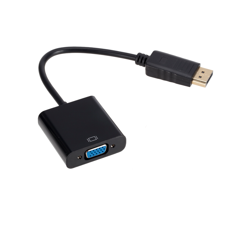 DisplayPort to VGA Cable Adapter DP to VGA Converter VGA to DP Adapter