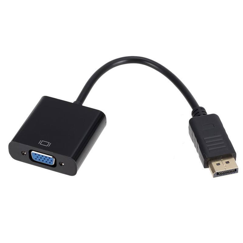 DisplayPort to VGA Cable Adapter DP to VGA Converter VGA to DP Adapter