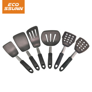 Non-Stick silicone frying cooking Kitchen cookware pizza egg fish slotted shovel Scraper turner spatula