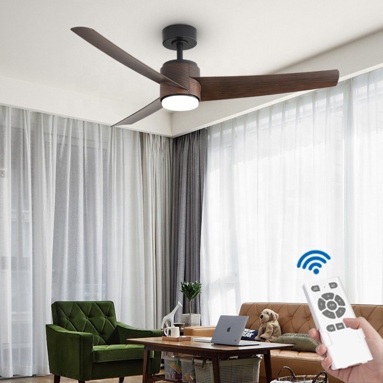 New trending abs blades ceiling fan modern 5 fan speed wood design japanese ceiling fans with light