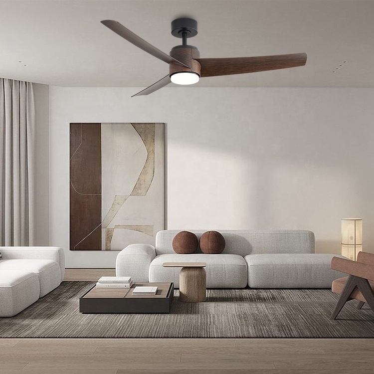 New trending abs blades ceiling fan modern 5 fan speed wood design japanese ceiling fans with light