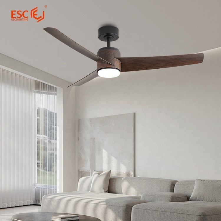 New trending abs blades ceiling fan modern 5 fan speed wood design japanese ceiling fans with light