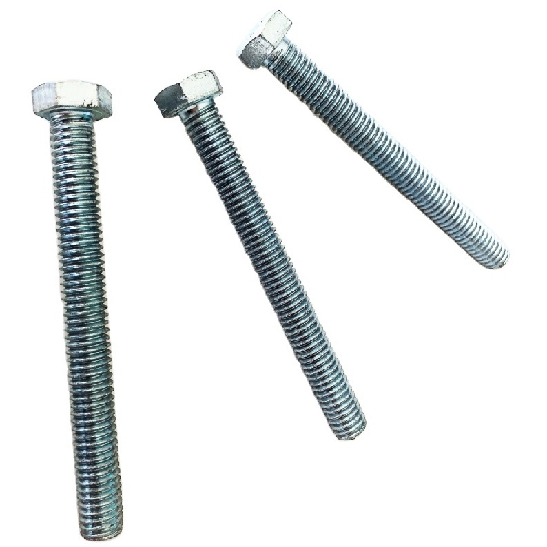 M10*40 8.8 zinc plated  DIN933 hex bolt