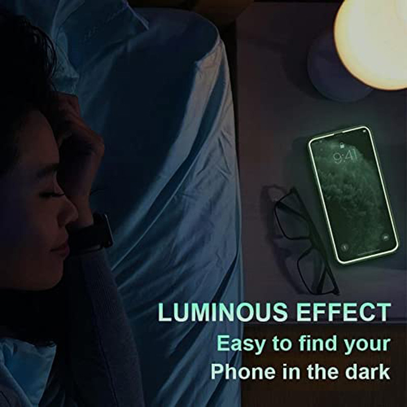 HD glow in the dark screen protector anti-shock phone luminous screen protector for iphone 12 pro max 13