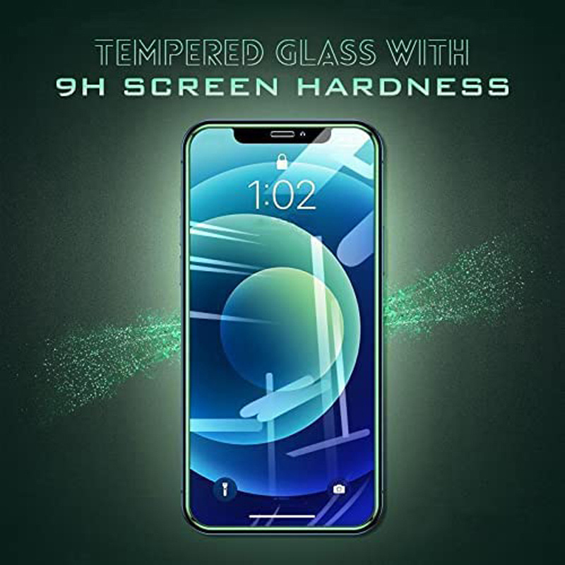 HD glow in the dark screen protector anti-shock phone luminous screen protector for iphone 12 pro max 13