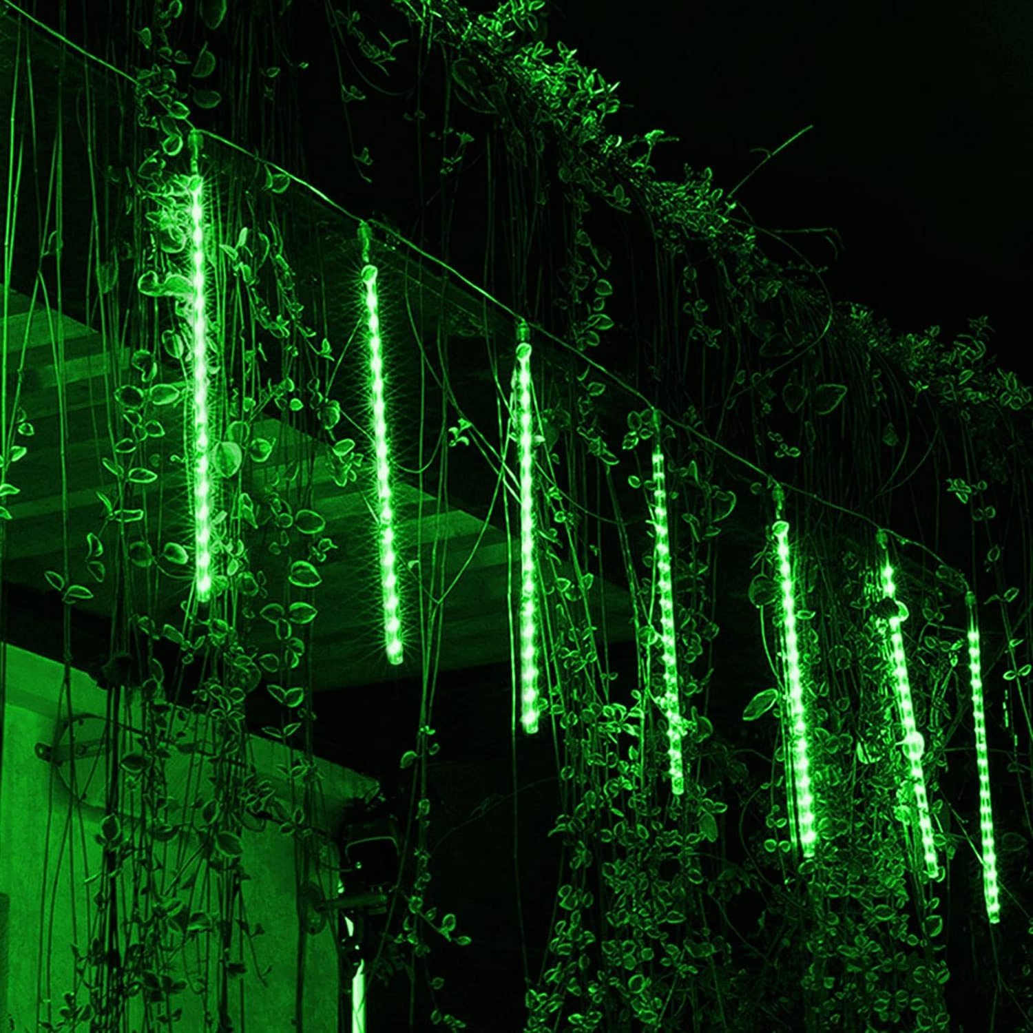 wholesale solar garden rain drop meteor decorative lights outdoor for garden decoration