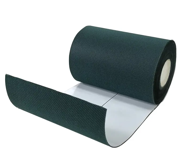 Single Sided Waterproof Football Turf Tape Dark Green Self Adhesive Non Woven Joining Tape Artificial Grass seaming Tape