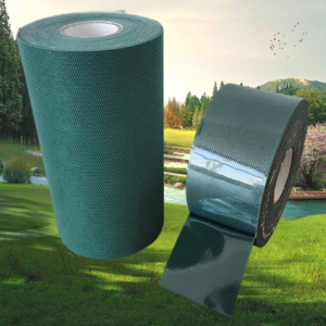 Single Sided Waterproof Football Turf Tape Dark Green Self Adhesive Non Woven Joining Tape Artificial Grass seaming Tape