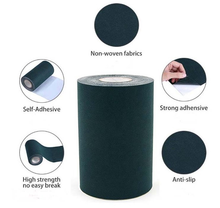 Free Sample Weatherproof Turf Adhesive Tape Self-adhesive Lawn Heavy Duty Turf artificial grass Seam Tape/Seaming Tape