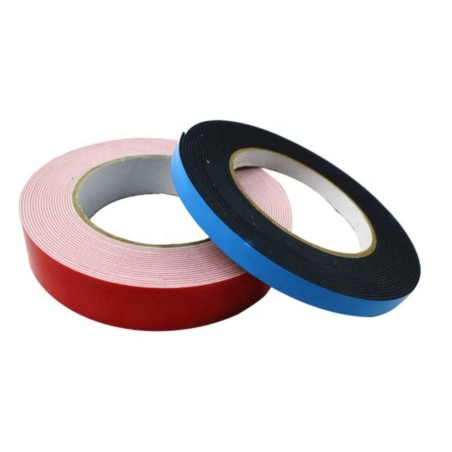 Waterproof double sided mounting tape strong adhesion acrylic PE foam tape glazing tape