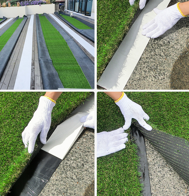 125g cloth +500 glue synthetic turf joining strip for football field Heavy Duty Turf artificial grass Seam Tape/Seaming Tape