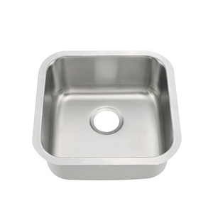 High Quality 201 304 Stainless Kitchen Sink Restroom Stainless Steel Sink for kitchen faucets Apartment Handmade single bowl