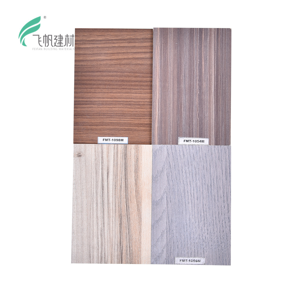 New Feifan wood grain Modern Style bedroom interior wall decorative fireproof wall panels