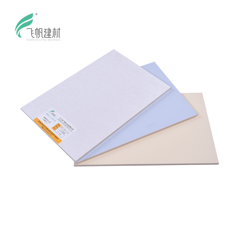 Feifan support custom size and styles clean room wall panels 6mm thickness peel and stick wall panels wall interior