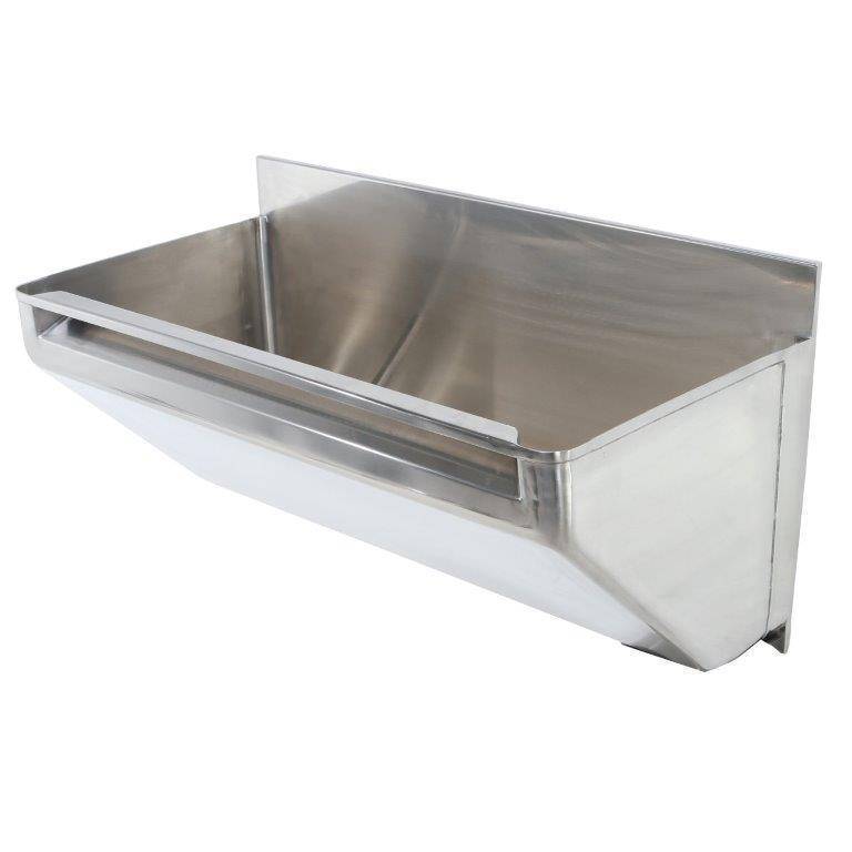 Customized Surgical 304 316 Wall Mounted Hand Wash Sink Stainless Steel Washing Hospital SS Sink