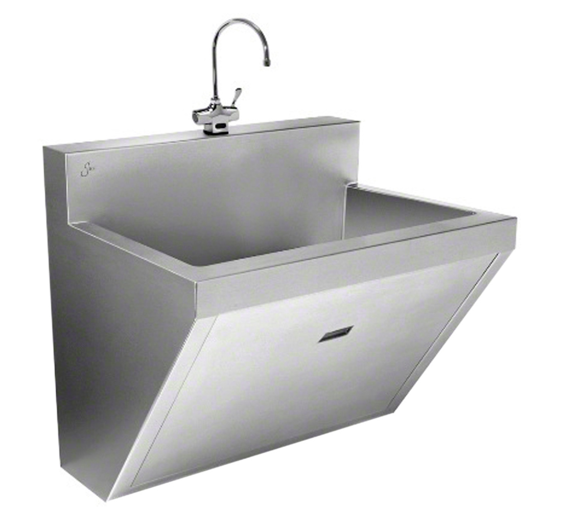 Customized Surgical 304 316 Wall Mounted Hand Wash Sink Stainless Steel Washing Hospital SS Sink