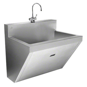 Customized Surgical 304 316 Wall Mounted Hand Wash Sink Stainless Steel Washing Hospital SS Sink