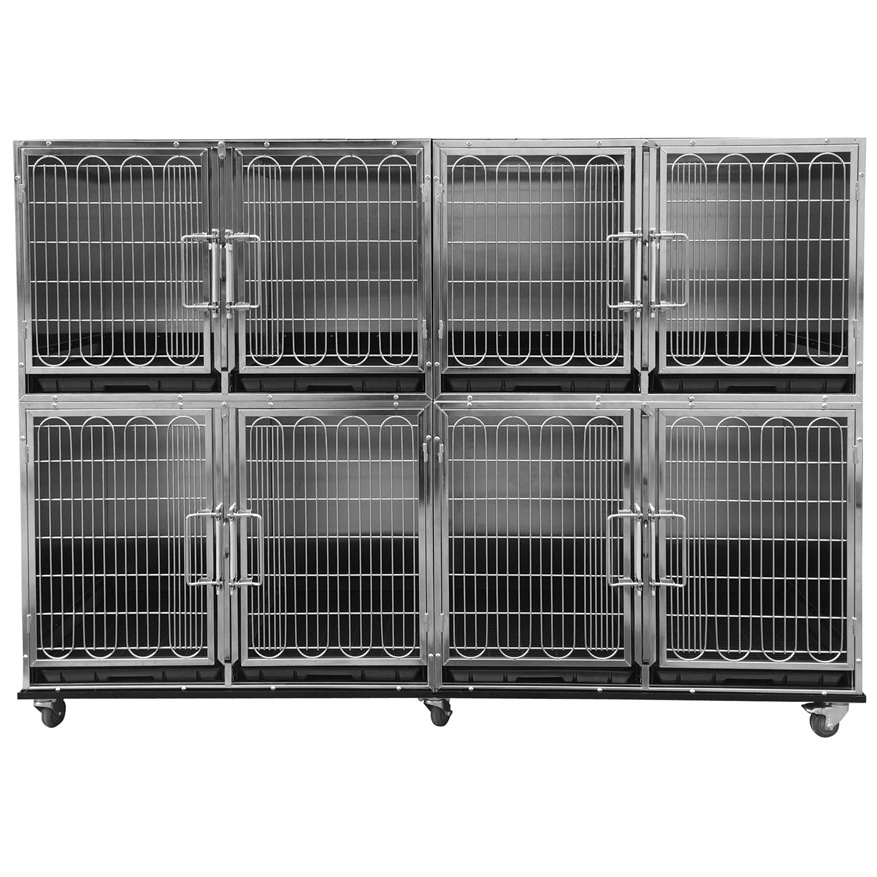 Flat Packing Professional Modular Dog Cages With Solid Walls/dog Kennel /dog Crate